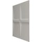 Ekena Millwork 19 5/8in. W x 19 5/8in. H Galveston EnduraWall Decorative 3D Wall Panel Covers 2.67 Sq. Ft. WP20X20GLISG - alternate 2
